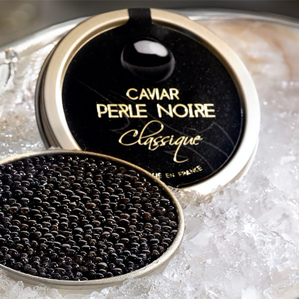 Caviar La perle noir Restaurant Hôtel du Centenaire Les Eyzies Dordogne